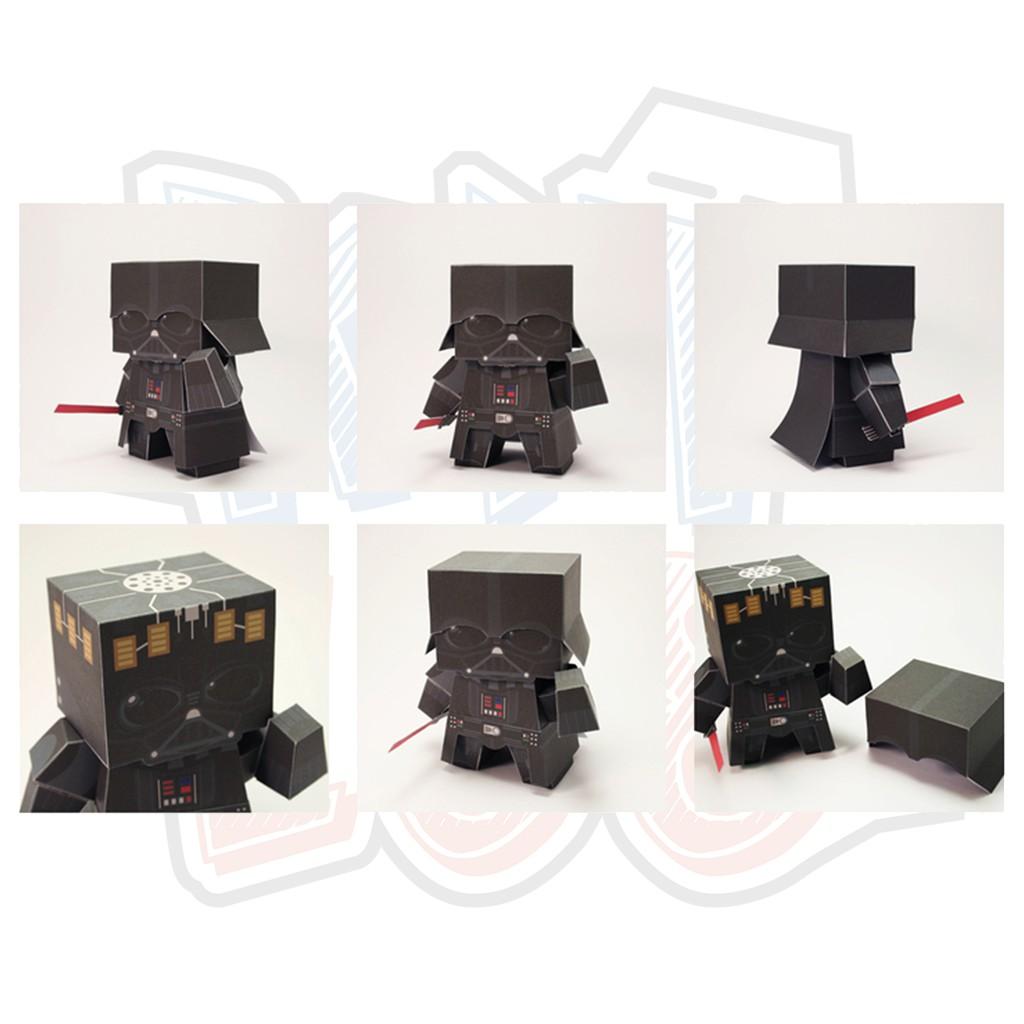 Mô hình giấy Anime Game Chibi Darth Vader - Star Wars