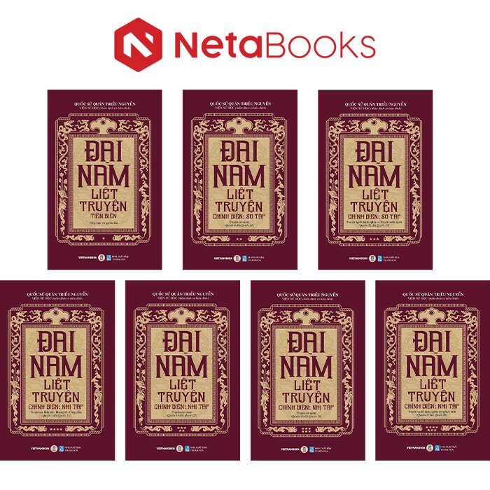 Đại Nam Liệt Truyện (Bộ 7 Tập)