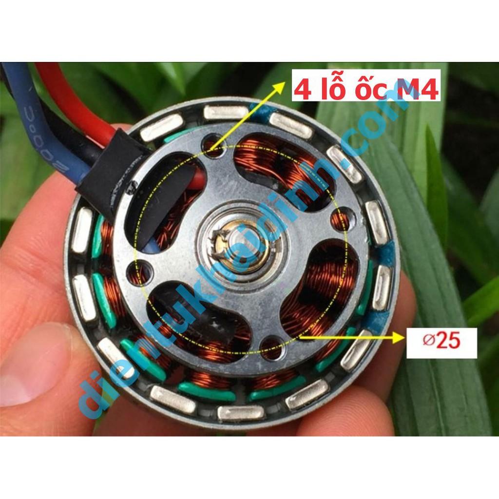 ĐỘNG CƠ BRUSHLESS KHÔNG CHỔI THAN YUNM4234 700kv 12V 88g B THUẬN/NGHỊCH kde3603-3604