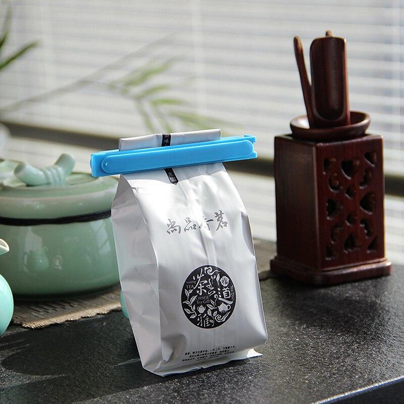 1/5/10pcs Portable New Kitchen Store Food Snacks Seal Closure Pocket Clip Pinch-off Pliers Plastic Tool Closed Clamp Fresh Food