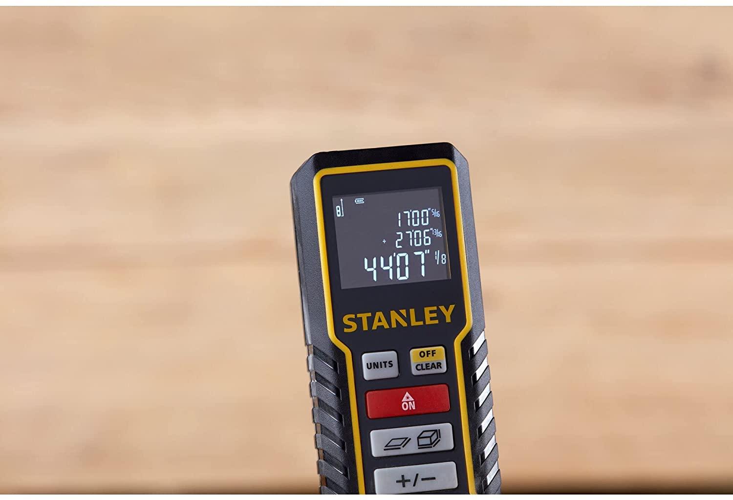 MÁY ĐO KHOẢNG CÁCH BẰNG LASER 30M STANLEY STHT1-77138- HÀNG CHÍNH HÃNG
