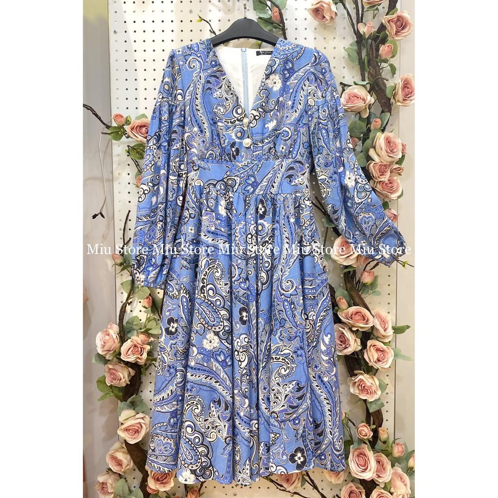 Đầm nữ thiết kế váy xinh sang chảnh qua gối MIUSTORE D00235