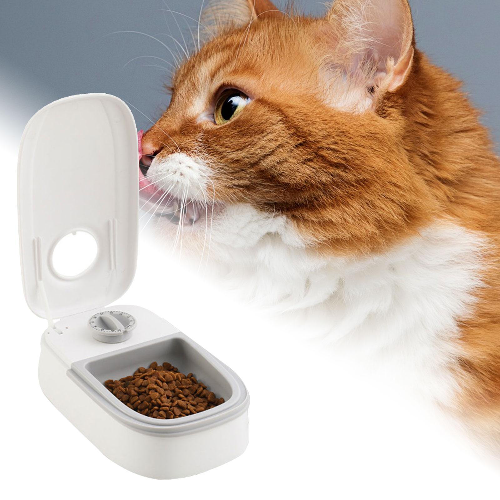 Automatic Cat Feeders Dog Cat Food Dispenser with 48H Timer Smart Large