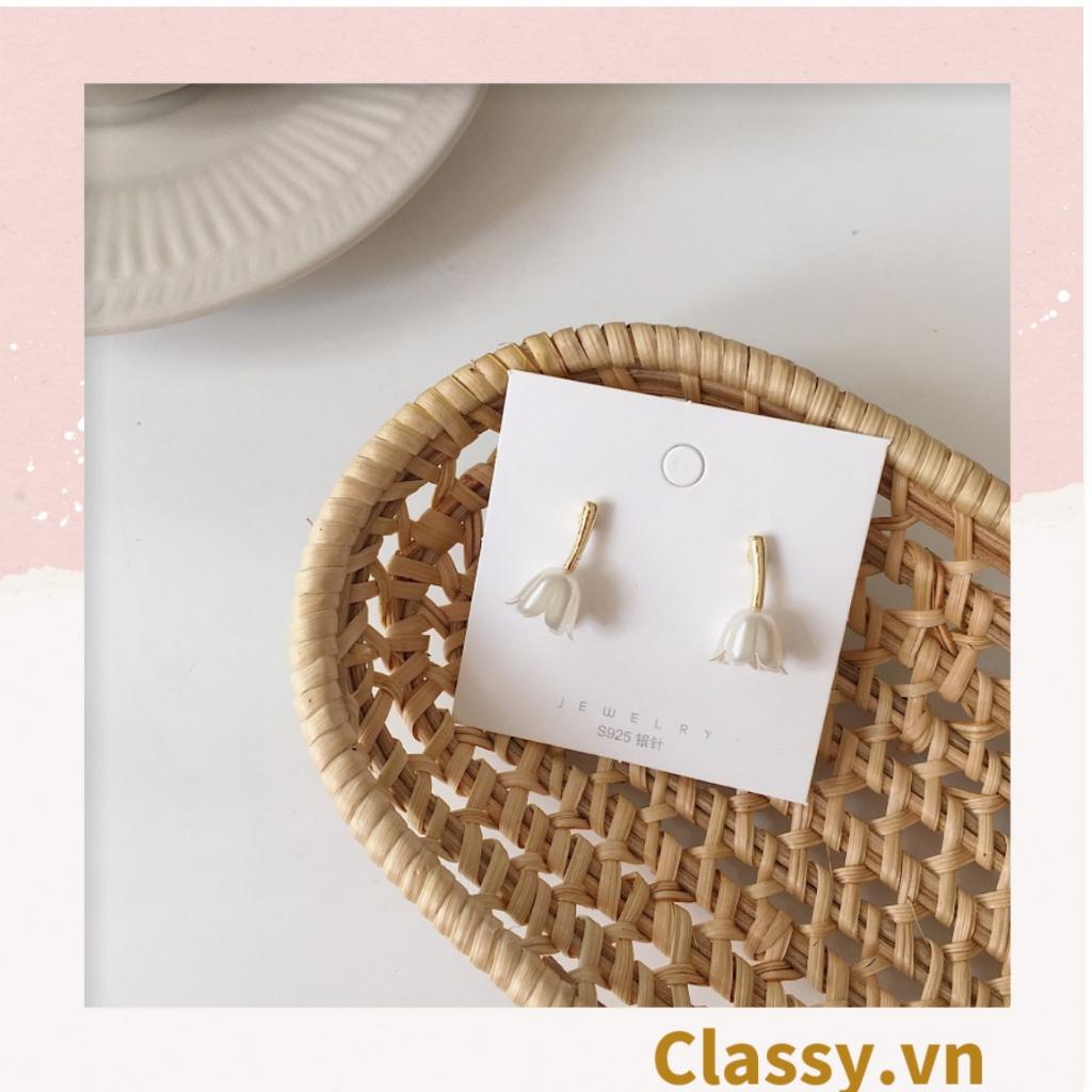 Khuyên tai Bông tai Hoa tai Classy hoa độc đáo dễ thương PK1602