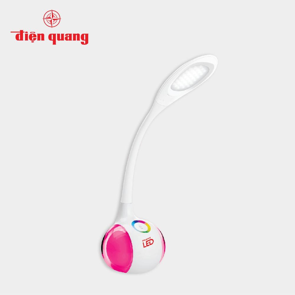 Đèn bàn sạc LED Bảo vệ thị lực Điện Quang ĐQ LDL06B 5W (Pin Lithium, 5W, màu trắng, có đèn ngủ)