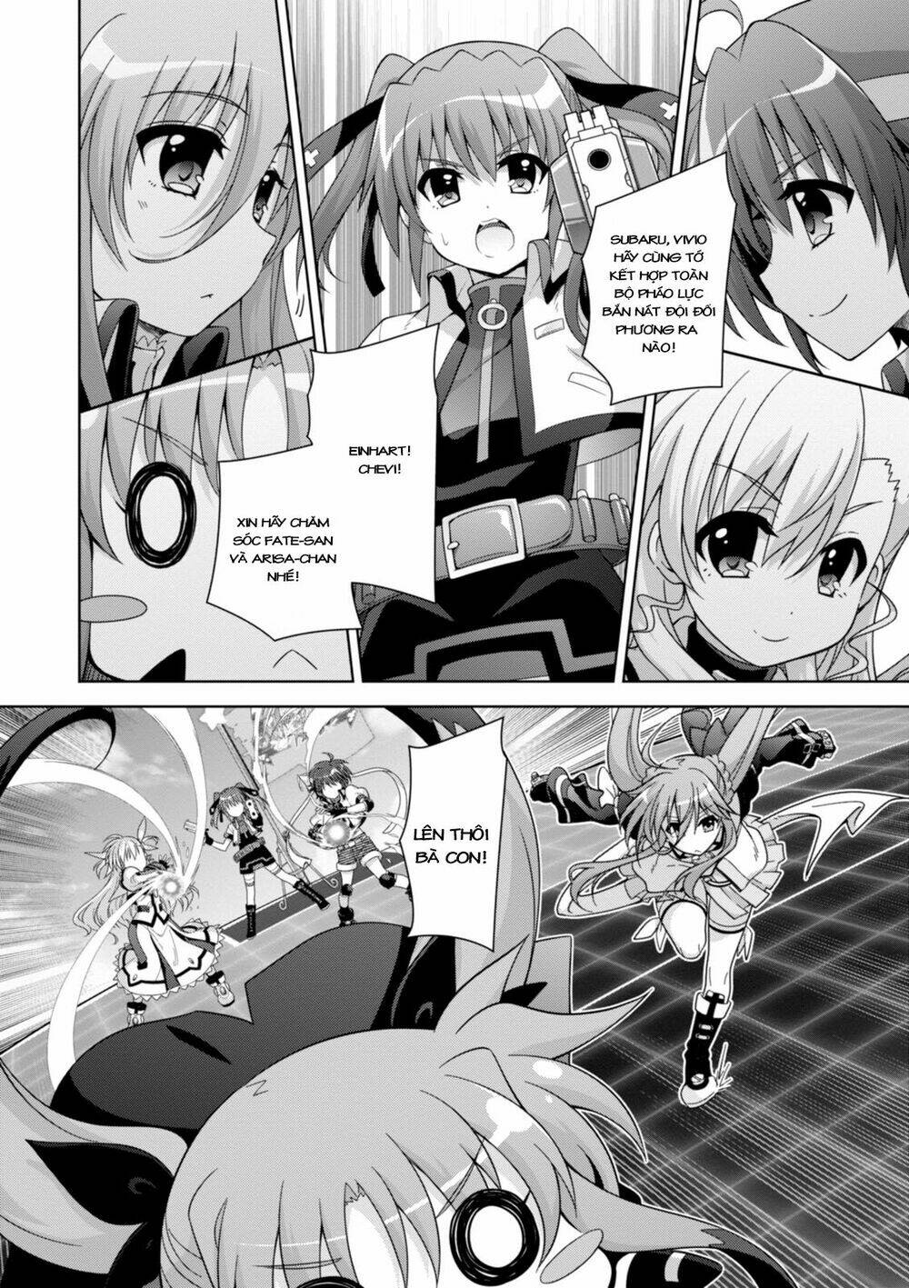 mahou shoujo lyrical nanoha innocents chapter 17 17