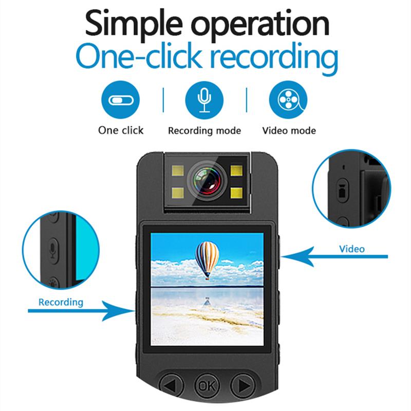 CS06 1080P WiFi Mini Action Camera FHD Ghi máy quay vòng LCD Tầm hồng