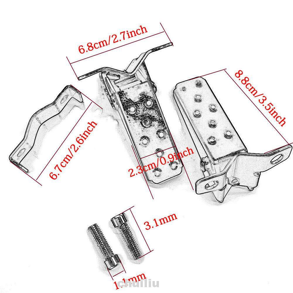 1 Cặp Bàn Đạp Xe Đạp Bằng Kim Loại