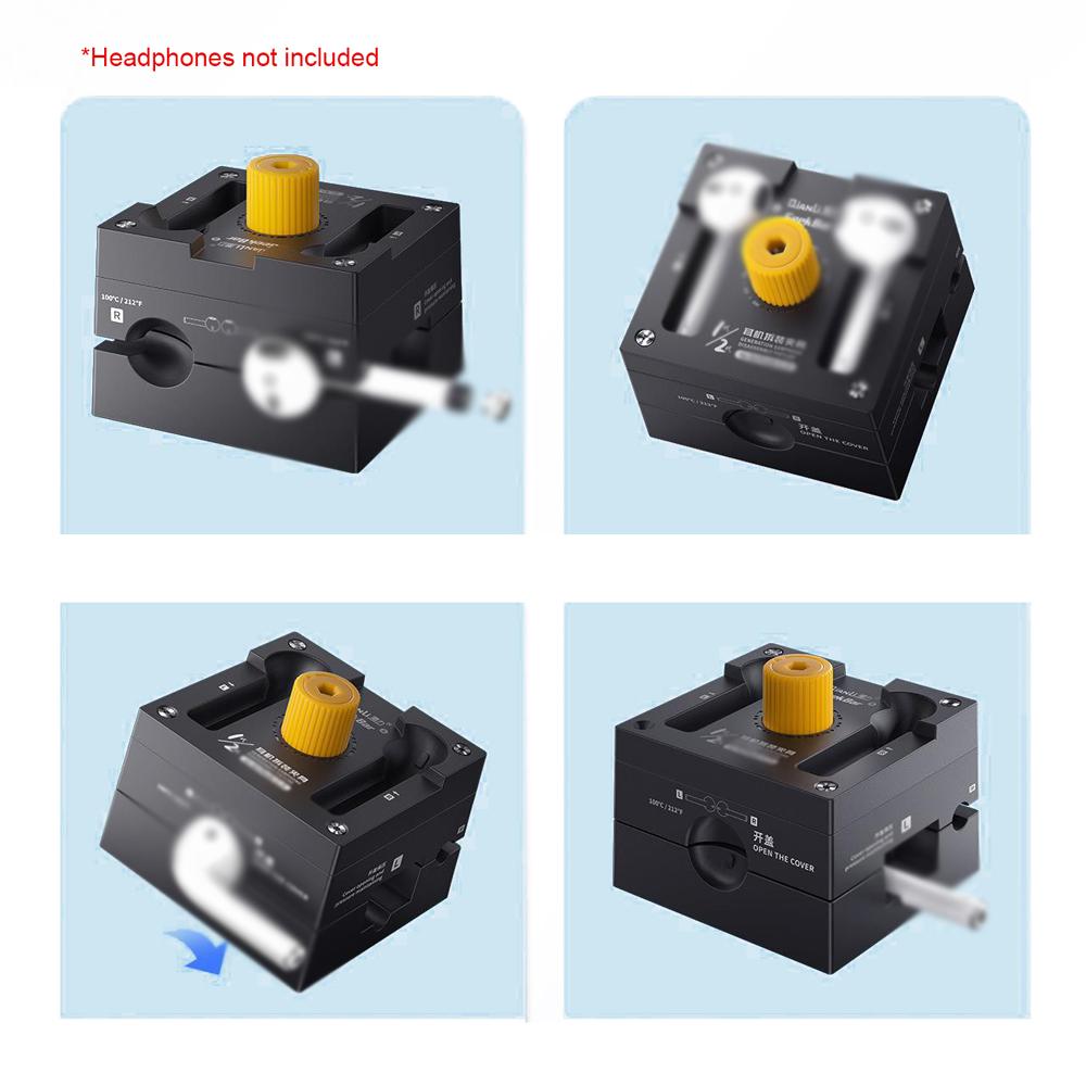 Tai Nghe Sửa Chữa Tháo Lắp Đèn Tai Nghe Nhét Tai Không Dây Pin Loại Bỏ Bảo Trì Giá Đỡ Indentation-less Tai Nghe Kẹp