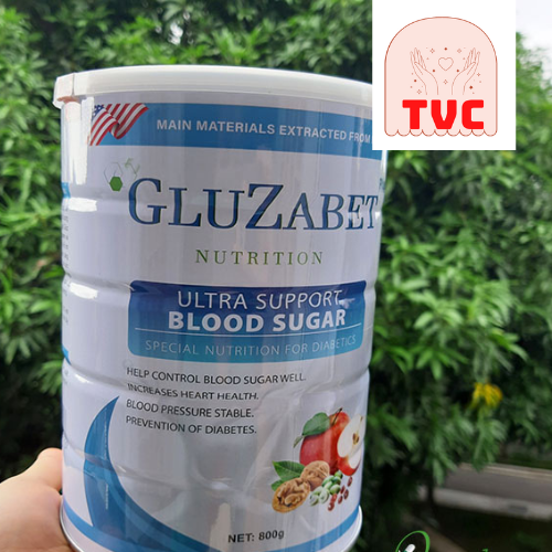 Gluzabet 800G , Sữa Non Dinh Dưỡng Dành Cho Người Tiểu Đường Giúp Điều Hòa Huyết Áp và Ngăn Ngừa Biến Chứng tiểu Đường