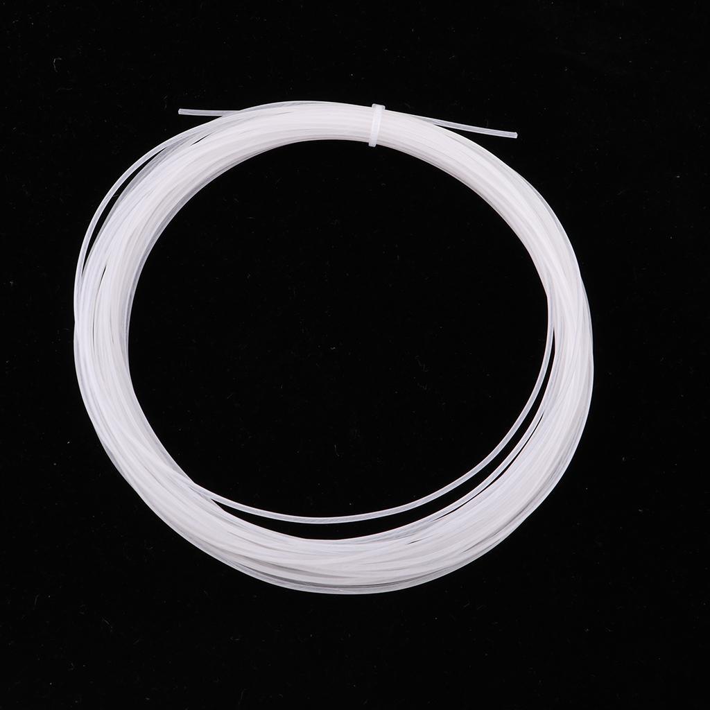 2-15pack 12m Tennis Racket Racquet String High Elastic Thread Line White