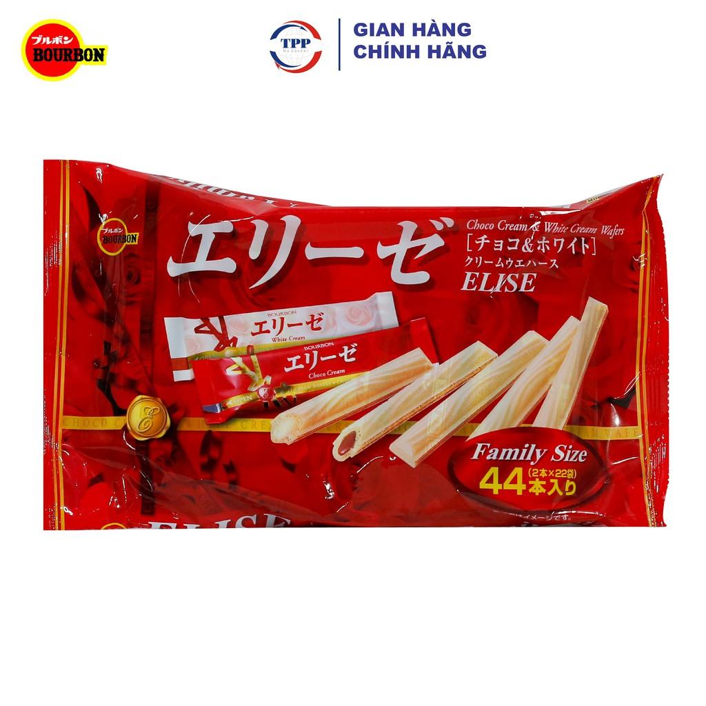 Hàng Nhập Khẩu Bánh quy Bourbon Quế Elise Gói Lớn 158g - Nhật Bản