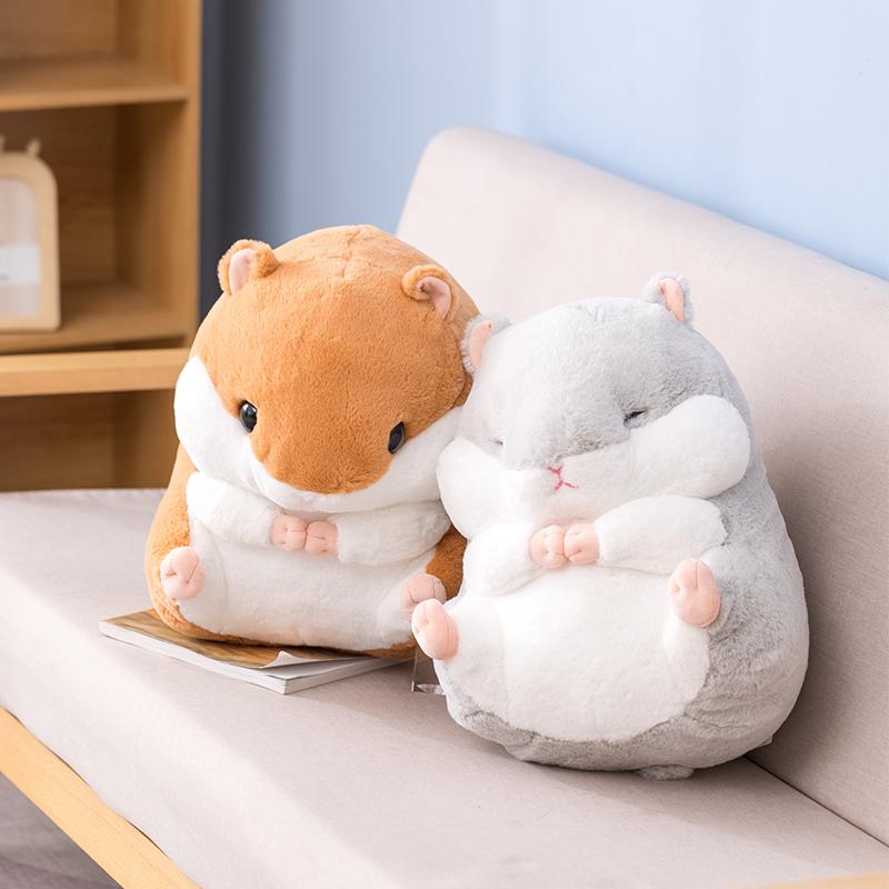 1Pc 18-40CM Mềm Động Vật Hamster Nhồi Bông Động Vật Búp Bê Dễ Thương Chuột Sang Trọng Đồ Chơi Gối Tặng trẻ Em Bé Gái Người Yêu Quà Tặng