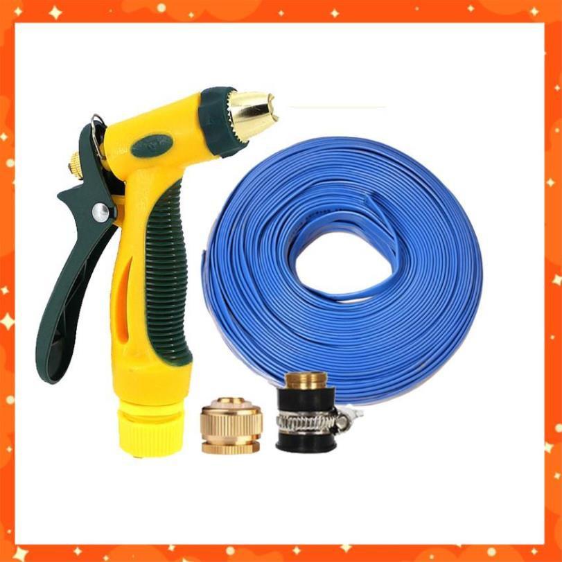 Bộ dây vòi xịt nước rửa xe, tưới cây tăng áp 3 lần,loại 3-5M 206317