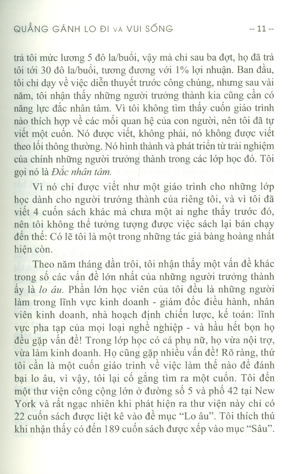 Quẳng Gánh Lo Đi Và Vui Sống - Phiên bản mới - Mai Thị Thu Huyền dịch