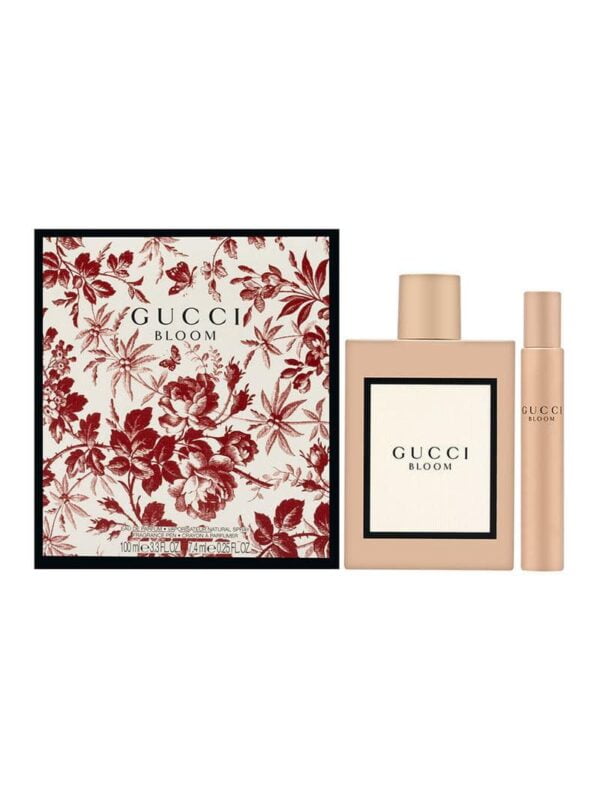 Bộ Nước Hoa Nữ Gift Set Gucci Bloom 2pcs (EDP 100ml &amp; EDP 10ml)