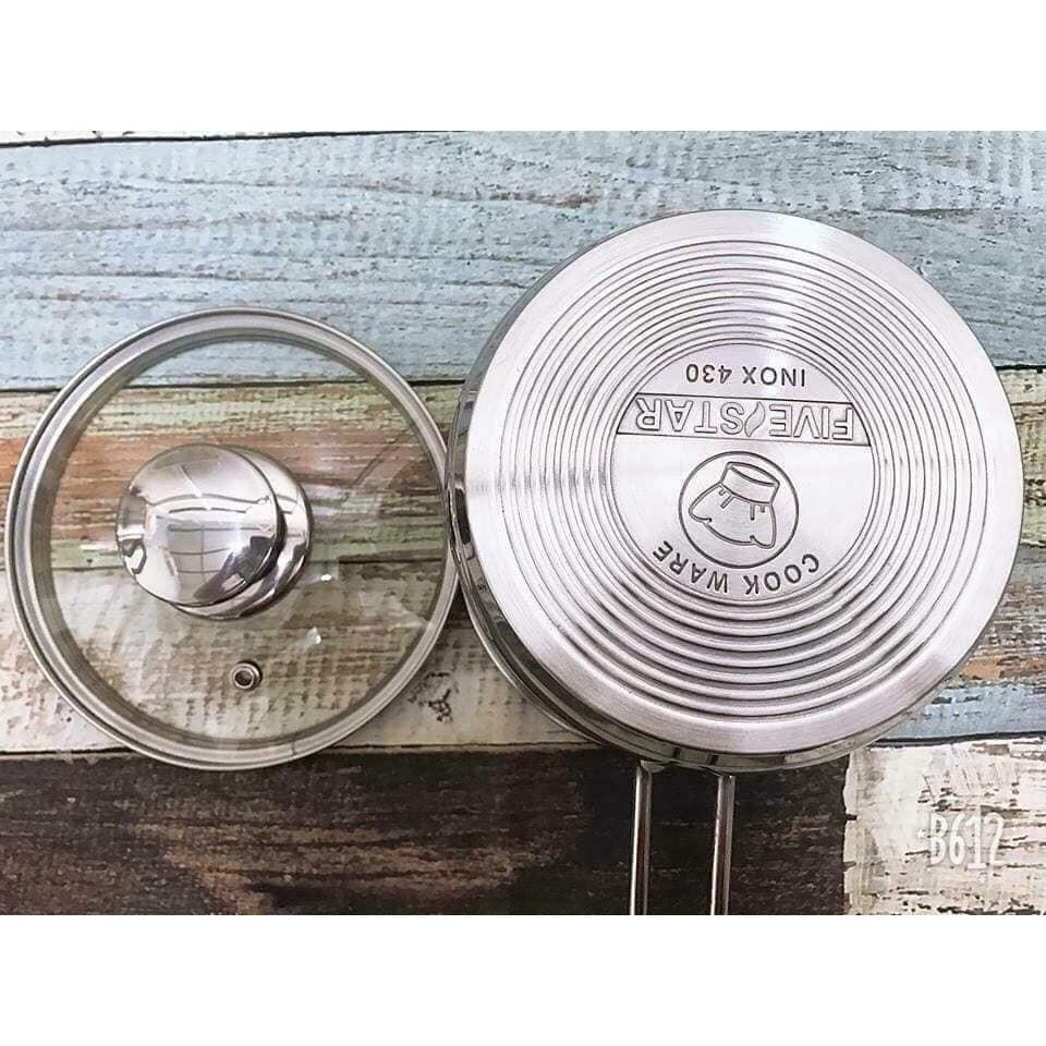 Nồi - Quánh Inox 3 Đáy Five Sta 12 cm/14 cm
