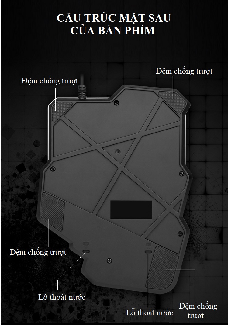 Bàn Phím Giả Cơ Yoo.Goo-092  Dành Cho Các Game Thủ