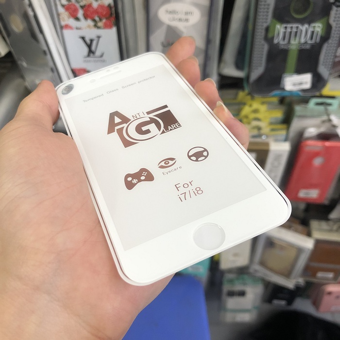Tấm dán cường lực full màn hình chống vân tay dành cho iPhone 7