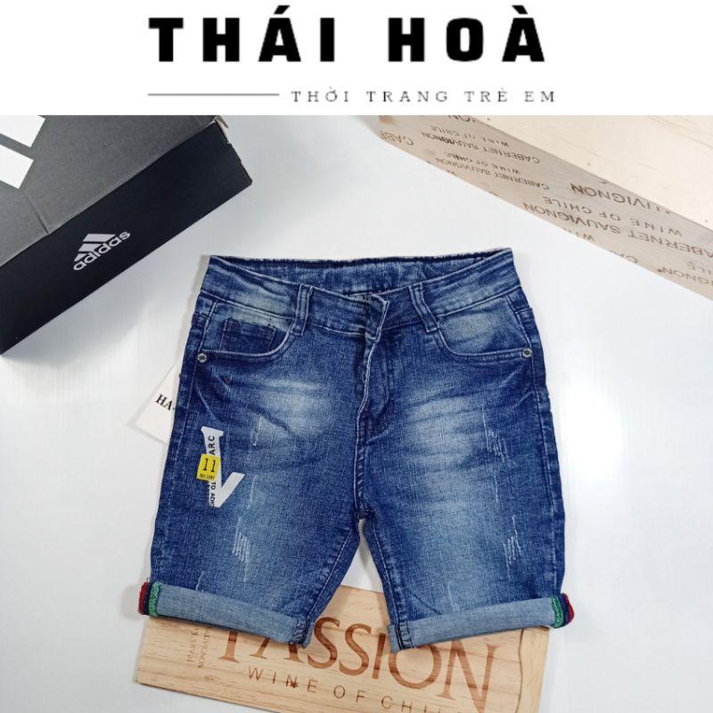 Quần jean lửng bé trai size 12_20kg