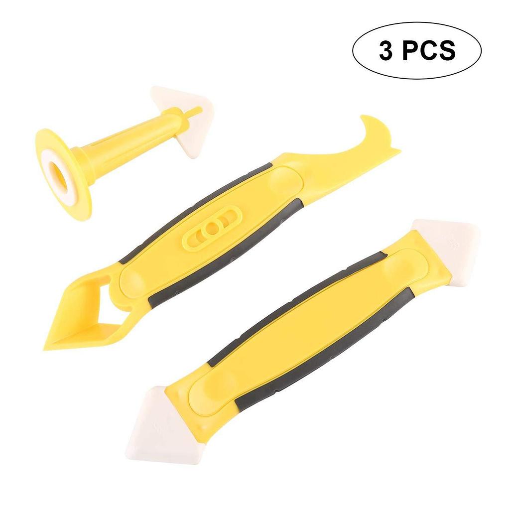 3 sets Scraper Caulking Sealant Finishing Smoothing Cleaning Kit Tool Set