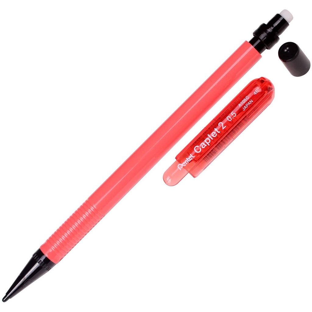 Bút chì kim Pentel Caplet màu Neon A105C ngòi 0.5mm