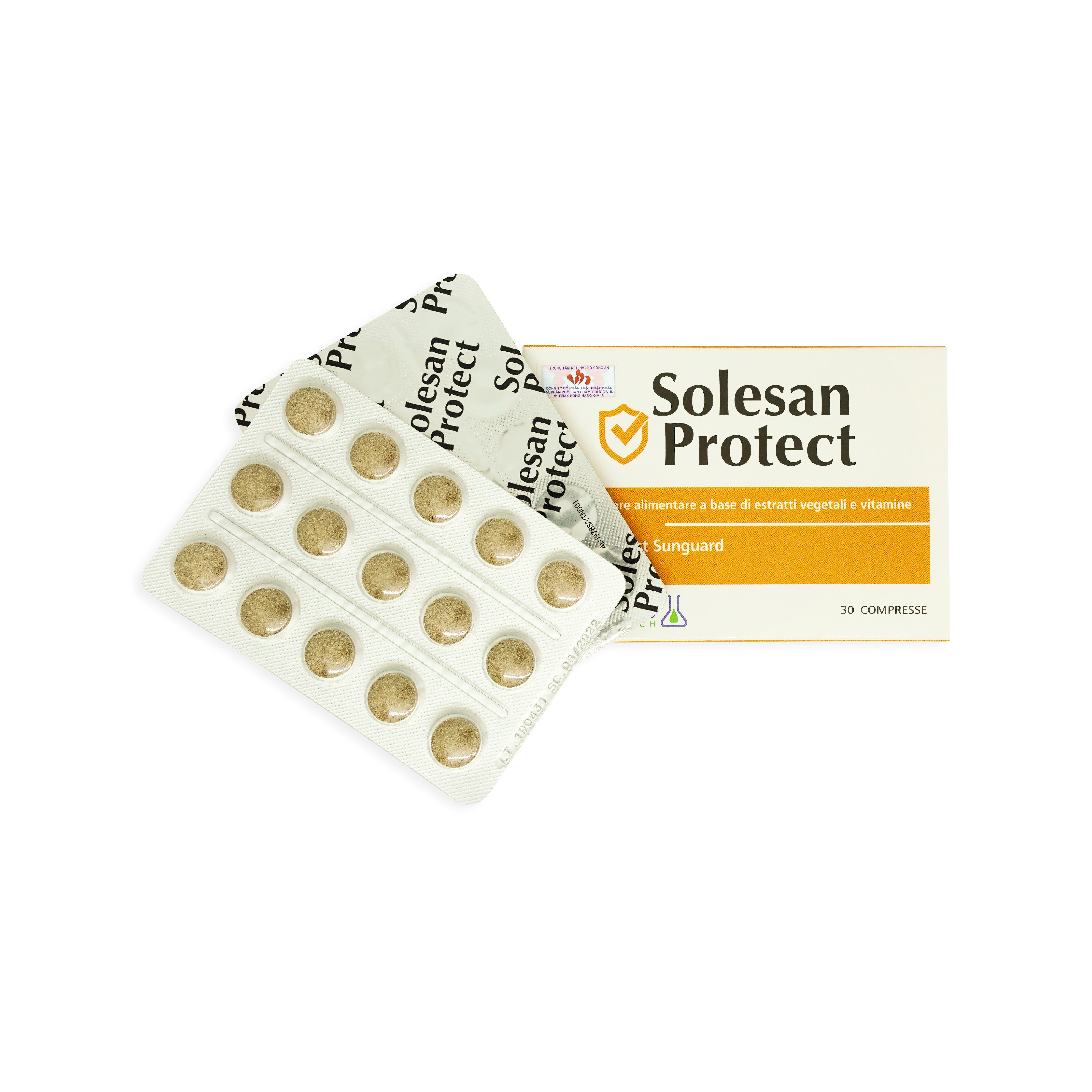 Pharmalife Viên Uống Chống Nắng Và Dưỡng Trắng Da Solesan Protect 30 viên 