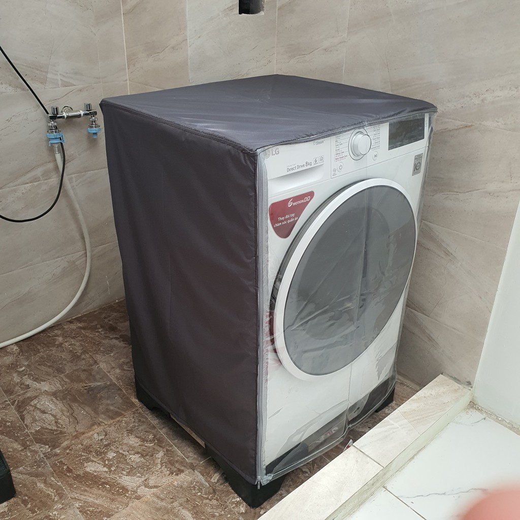 Bọc trùm máy giặt Bạt che máy giặt máy sấy Cửa ngang cửa trước Chất liệu vải Dù xịn chống mưa nắng