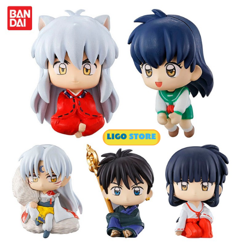 Mô hình Khuyển Dạ Xoa móc treo balo Figure InuYasha Sesshoumaru trang trí góc học tập