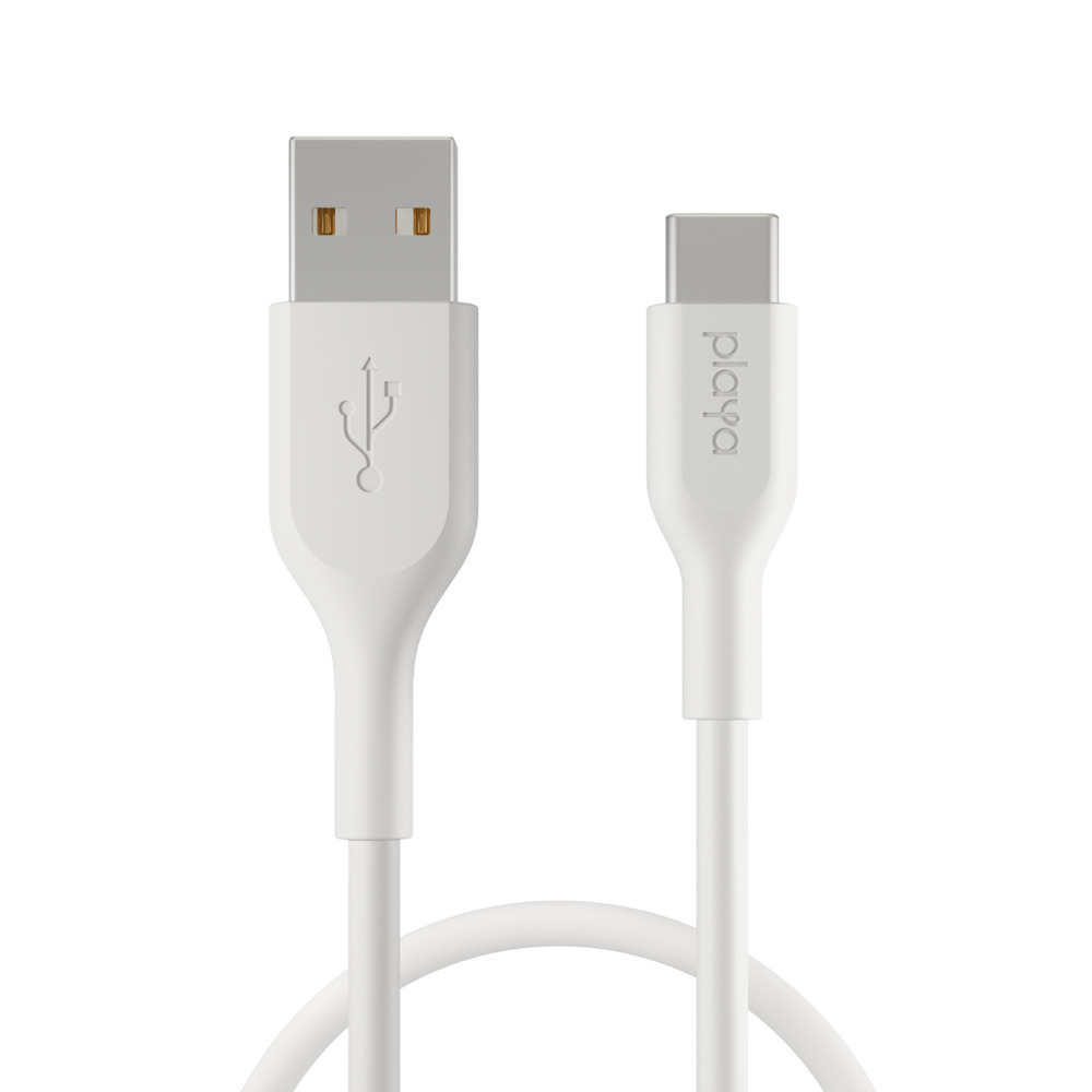 Cáp sạc USB Type C Belkin Playa vỏ nhựa, 1 mét - Hàng Chính Hãng -  PMBK2001YZ1M