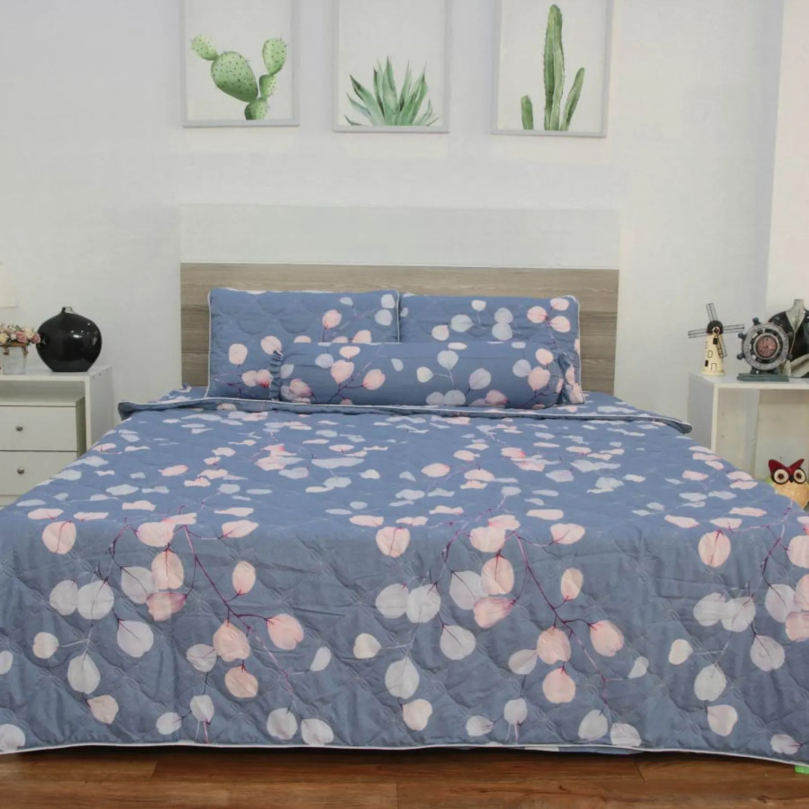 Drap Tencel mền mại thoáng mát chần gòn Tatana Silver Plus