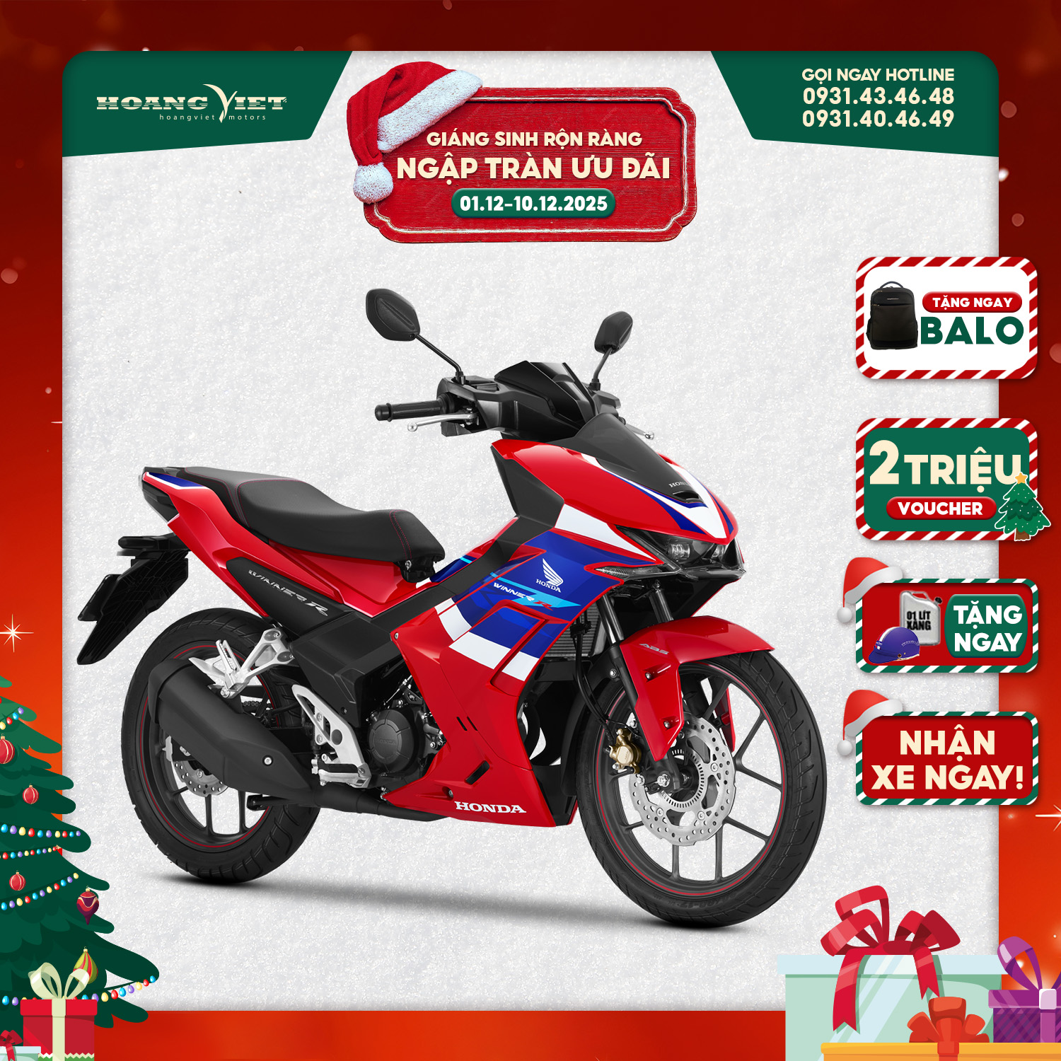 Xe Máy Honda Winner R 2026 - Phiên Bản Thể Thao