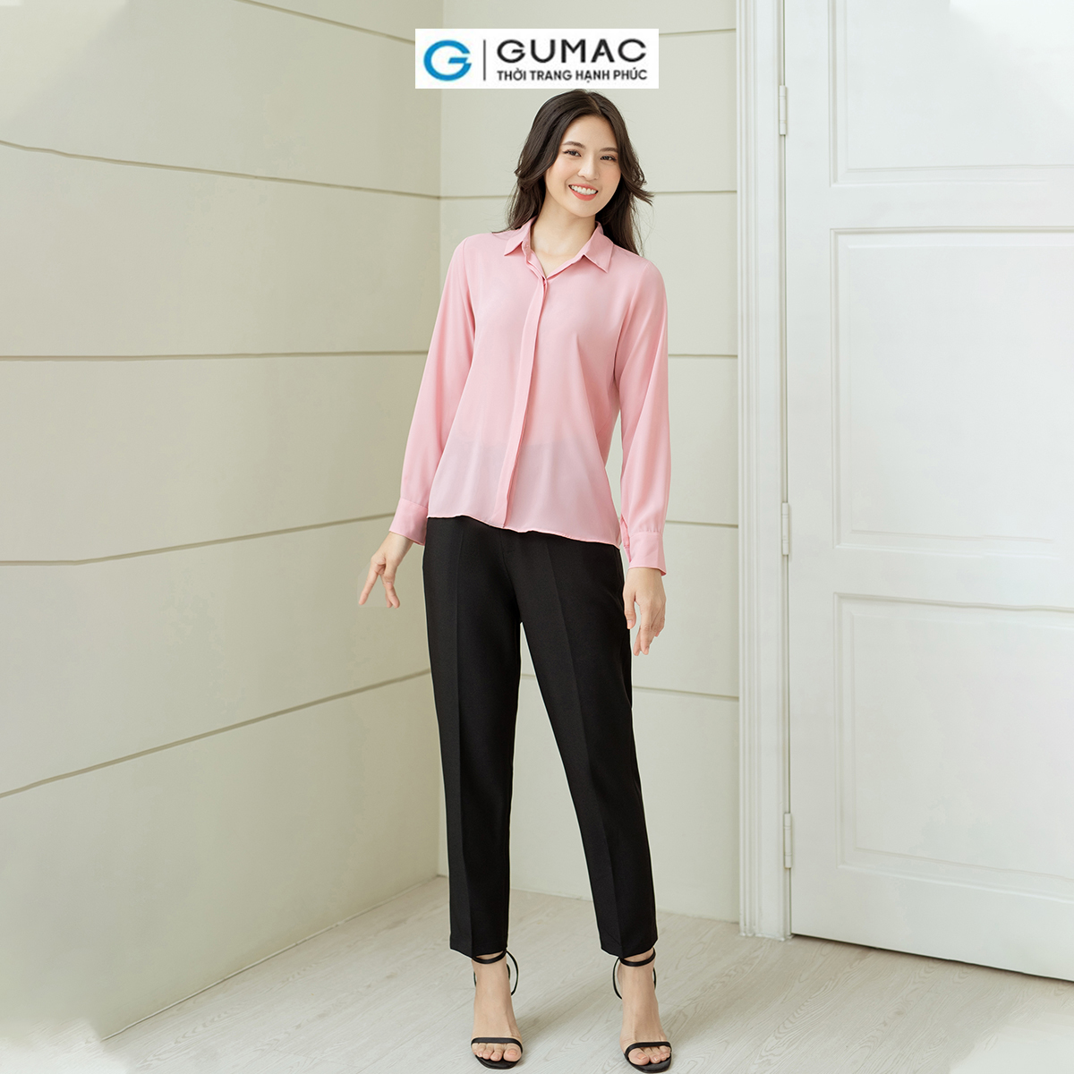 Quần tây nữ ống đứng GUMAC QD08055
