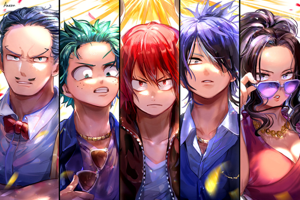 Mua Poster 8 tấm A4 My Hero Academia Học Viện Anh Hùng anime tranh treo  album ảnh in hình đẹp MẪU GIAO NGẪU NHIÊN  Tiki