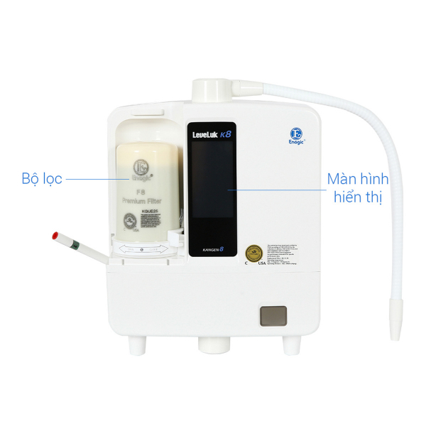 Máy Lọc Nước ION Kiềm Kangen Enagic Leveluk K8 Nhật Bản