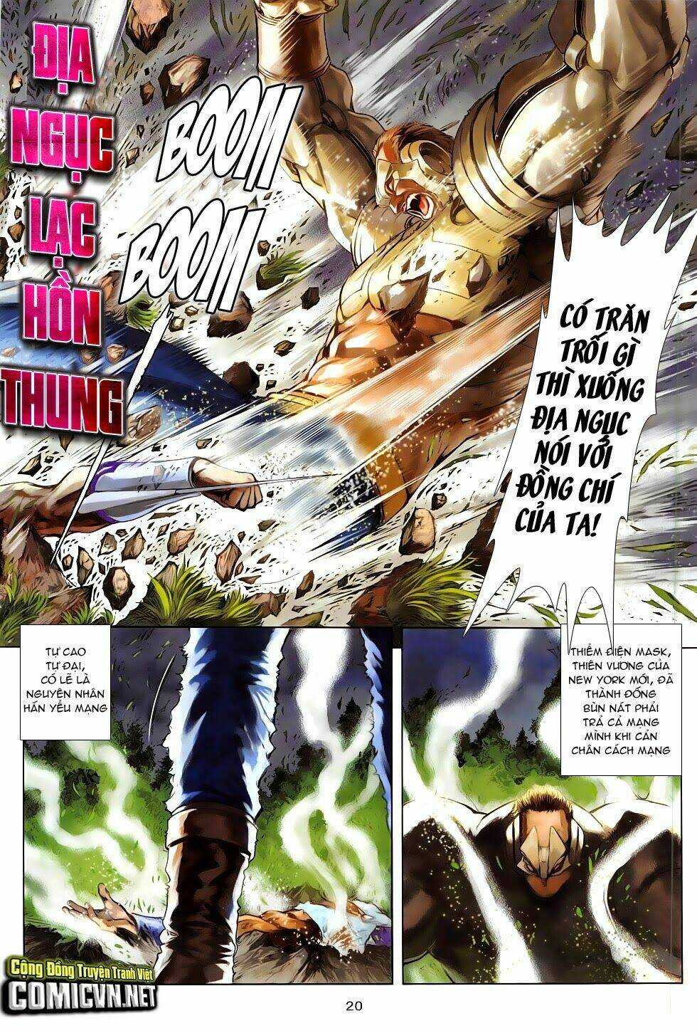 ba động quyền z hadouken zero chapter 12 20