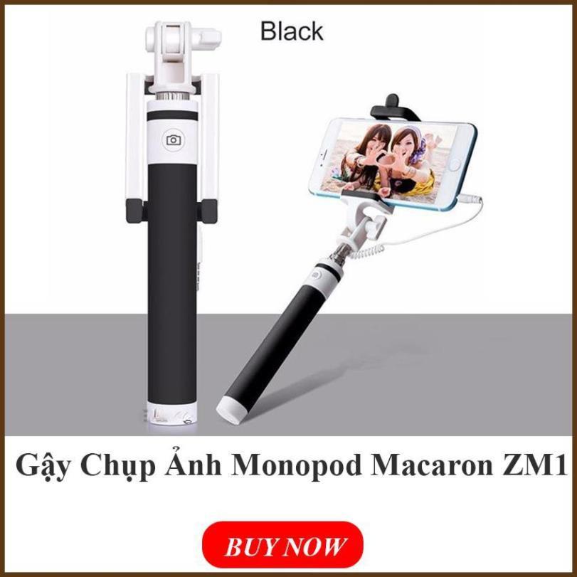 Gậy chụp ảnh Monopod Macaron ZM1(Đen)