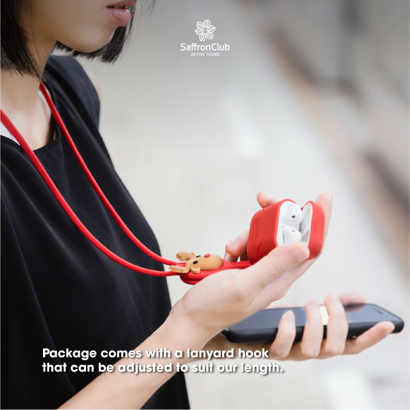 AirPods Lanyard Case hàng chính hãng Bone - Màu đen