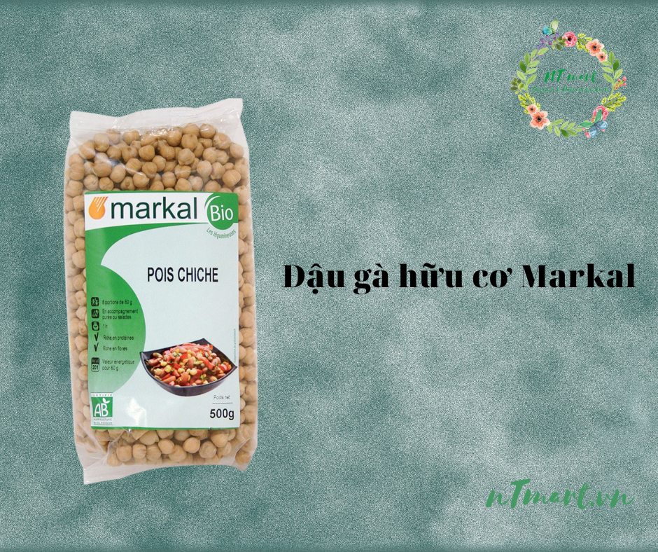 Đậu gà hữu cơ Markal túi 500gr