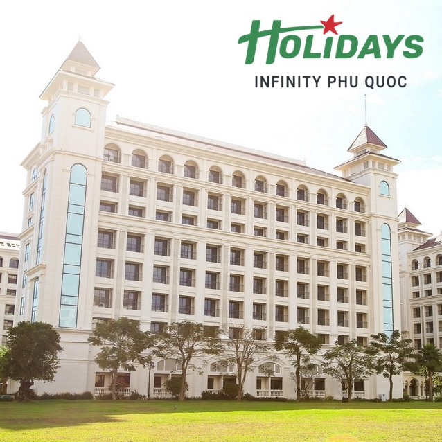 Gói 3N2Đ Wyndham Garden Grandworld Hotel 4* Phú Quốc - 01 Ngày Chơi VinWonders, 01 Ngày Chơi Safari, 02 Bữa Sáng Cho 02 Người Lớn, Sát Grand World, Gần Biển (tên cũ Vinpearl VinHolidays Infinity)