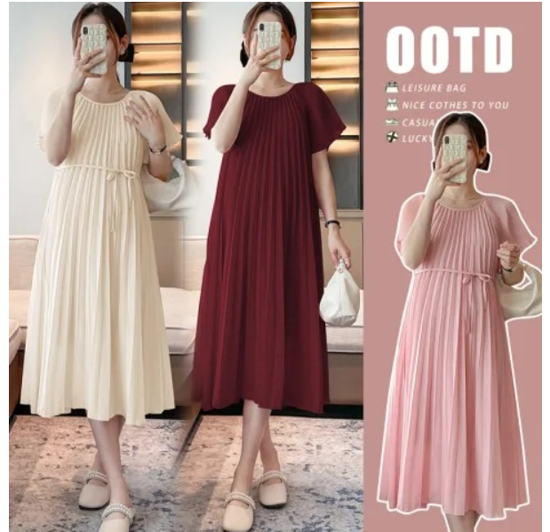 ĐẦM BẦU VÁY BẦU CÔNG SỞ DÂP LY CÓ 3 MÀU