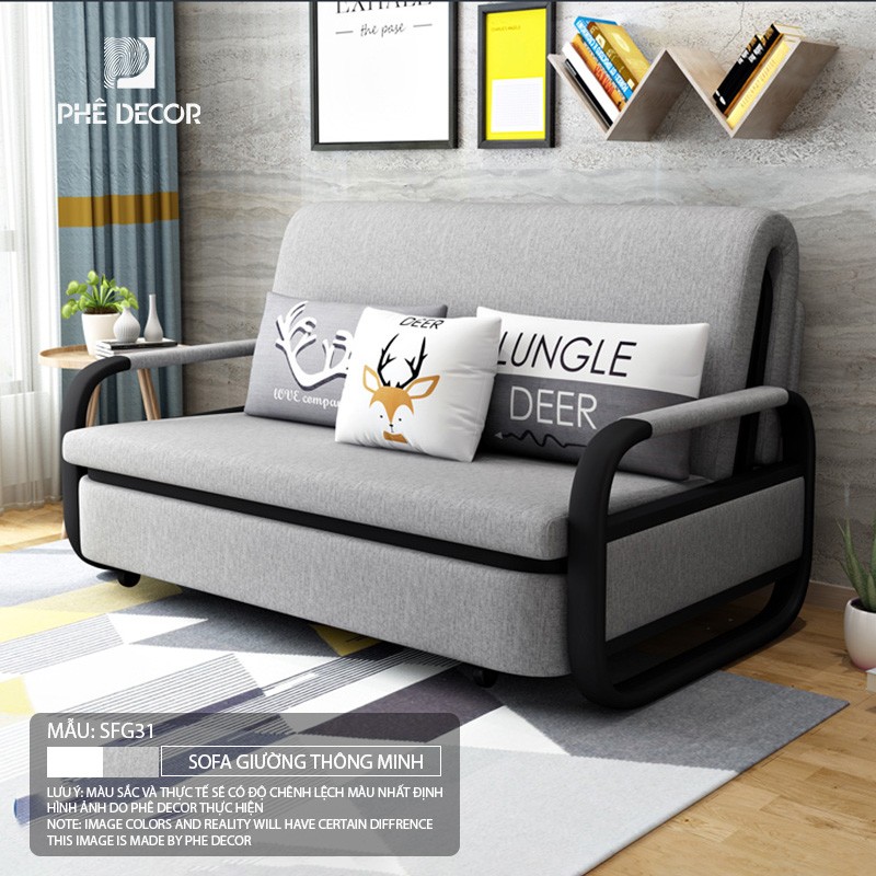 SOFA GIƯỜNG GENOA - SFG31 - 150x90x90