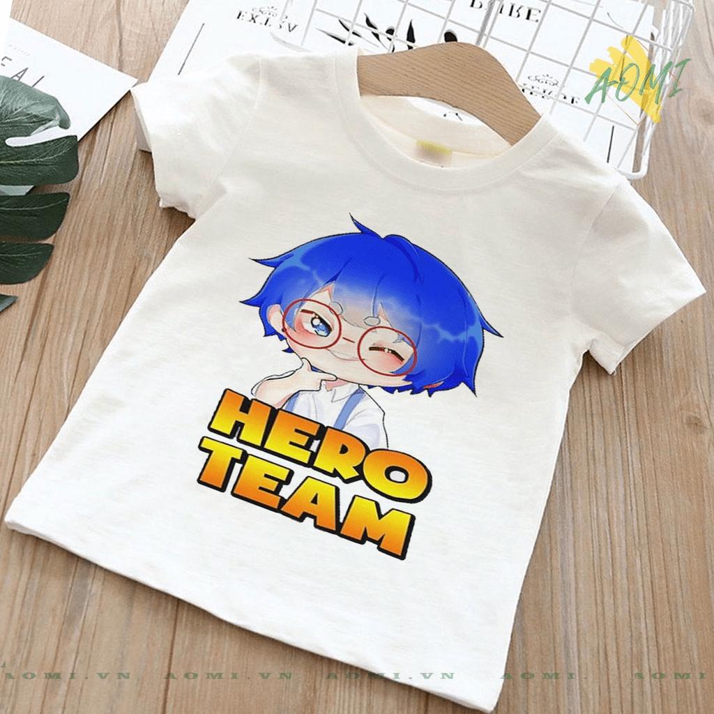 ÁO THUN UNISEX 7 đội viên heroteam simmy sammy kamui PHÔNG NAM NỮ GIA ĐÌNH CẶP ĐÔI CÓ SIZE TRẺ EM CHO BÉ TRAI GÁI 3158