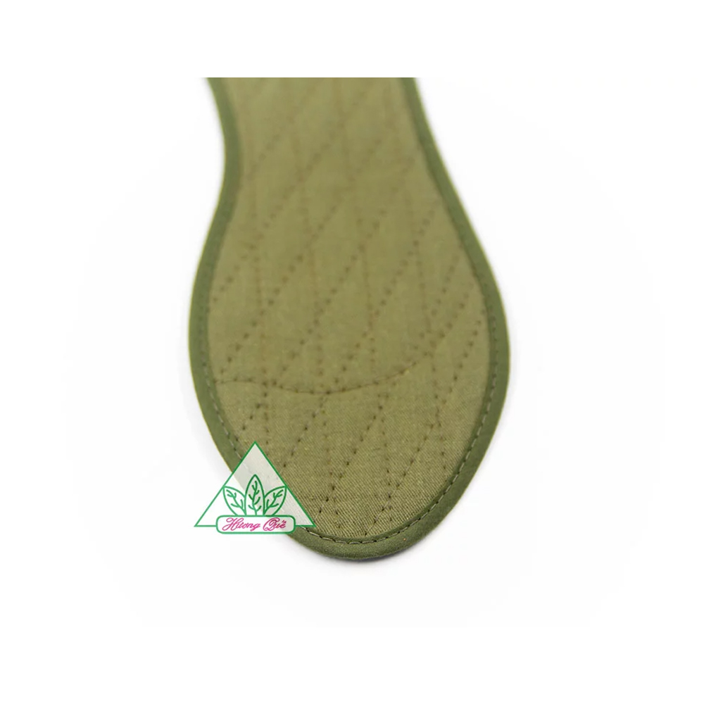 Lót giày quế vải cotton Hương Quế CI-14 làm từ vải cotton - bột quế giúp hút ẩm - khử mùi - phòng cảm cúm và cải thiện sức khoẻ 