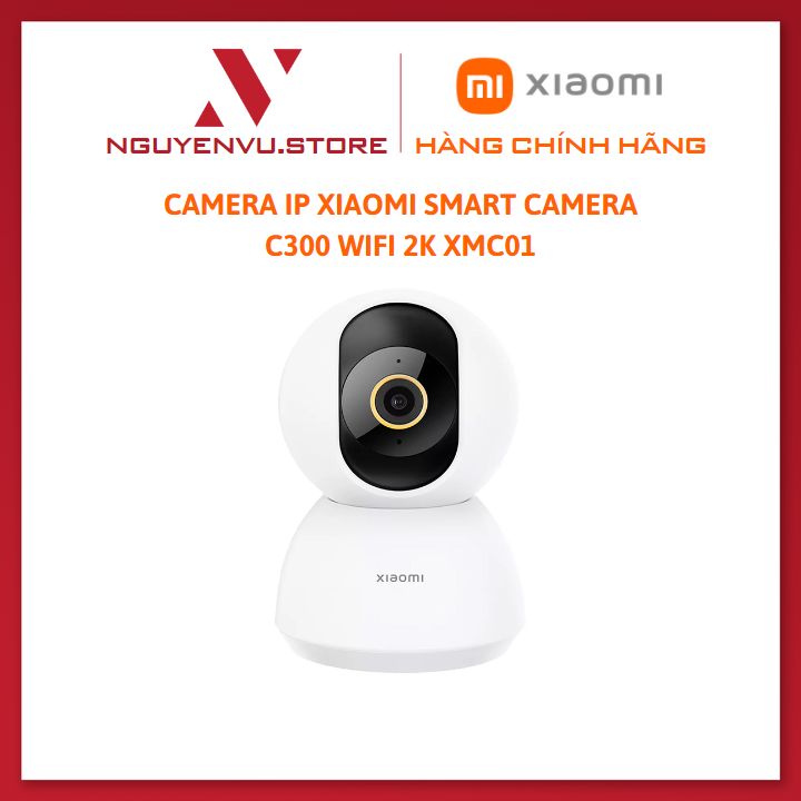 Camera IP Xiaomi Smart Camera C300 Wifi 2K XMC01 - Hàng chính hãng