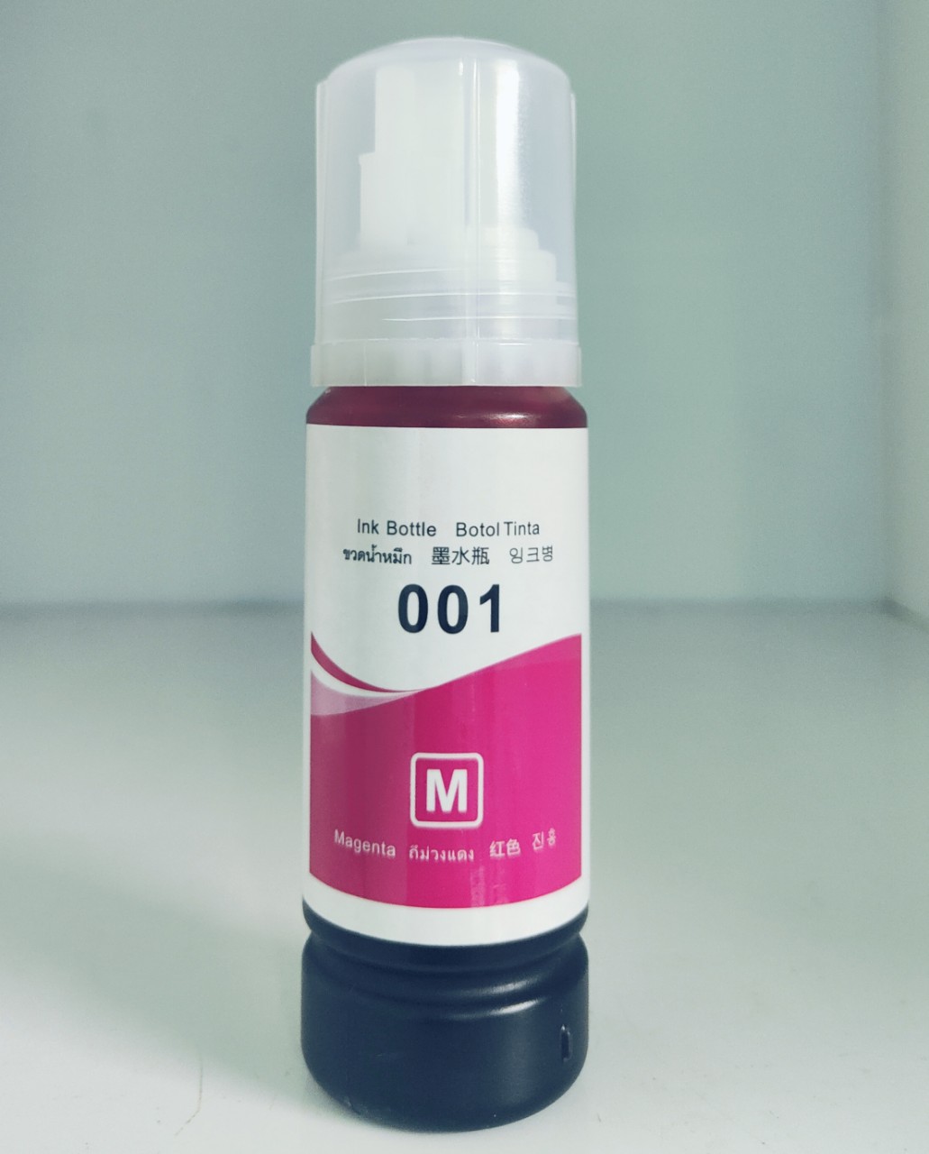HCM-Mực in tương thích Epson 001 màu đỏ (M) cho máy in Epson Ecotank L4150/ L4160/ L6160/ L6170/ L6190, hàng nhập khẩu.