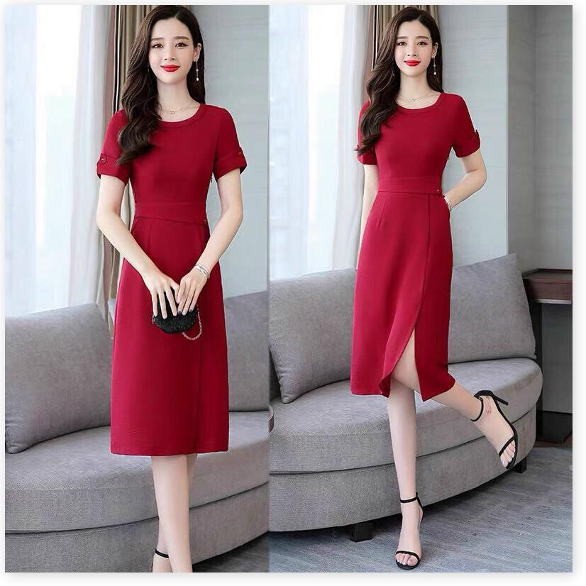 ĐẦM COTTON LỤA DÁNG SUÔNG