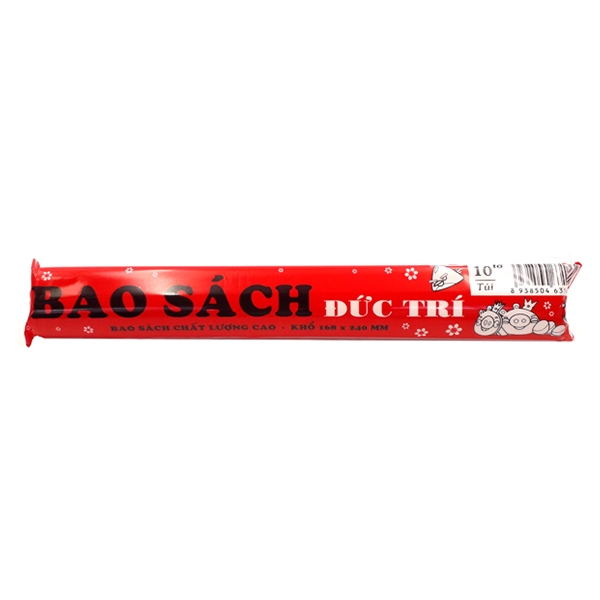 Bao Sách Nylon Đức Trí (10 Tờ/Cuộn)