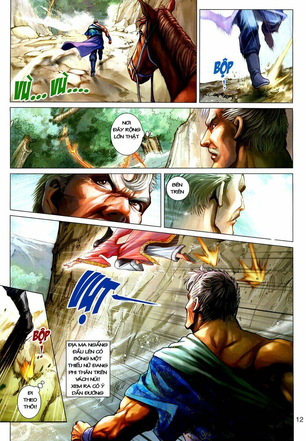 thần chưởng long kiếm phi chapter 19 13