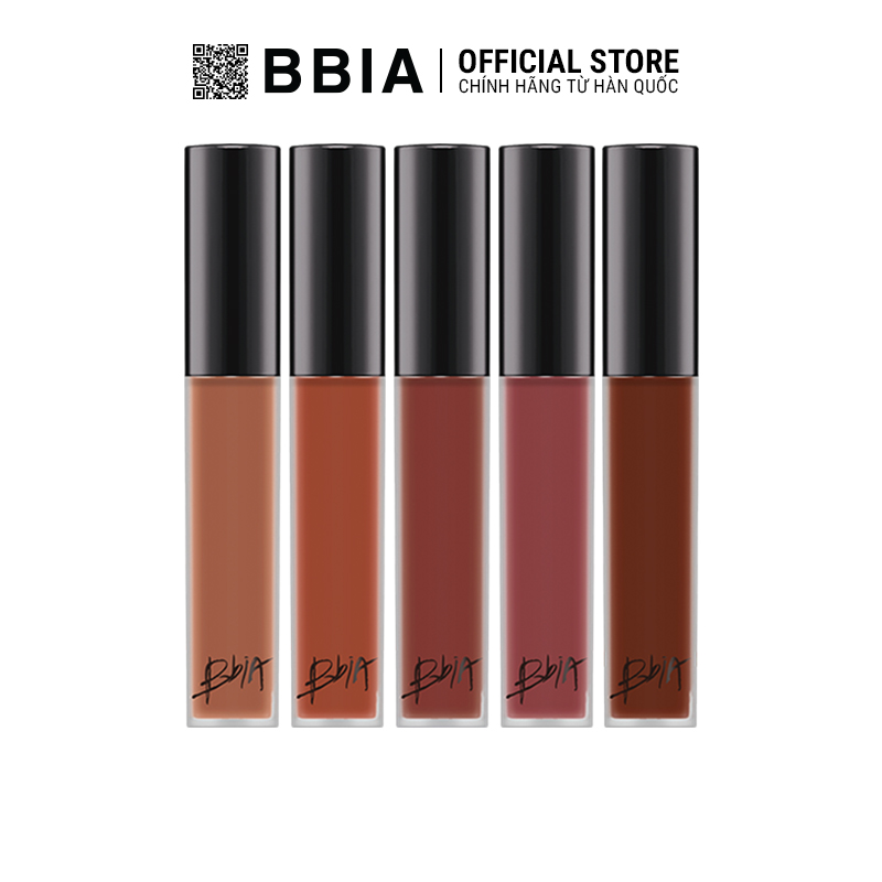 Son kem lì Bbia Last Velvet Lip Tint Version 8 5g (5 màu)